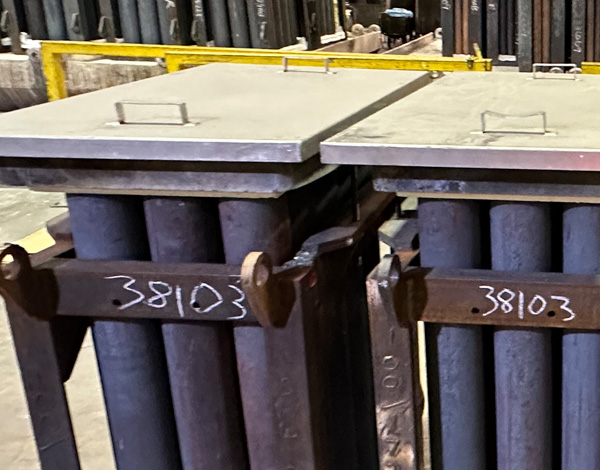 Assembled frame
